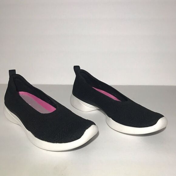 Ryka Maisey Knit Perforated Slip-Ons - Picture 2 of 8